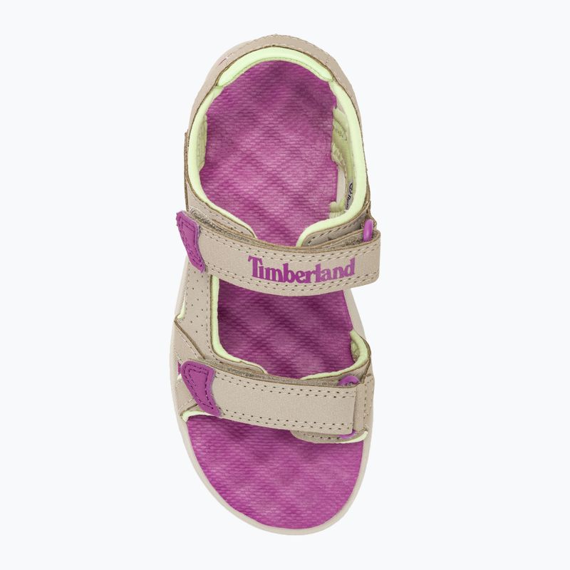 Detské sandále Timberland Perkins Row 2 Strap z čistého kašmíru 5