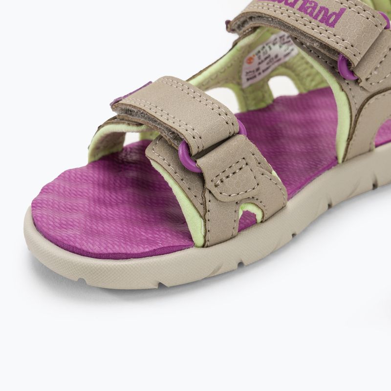 Detské sandále Timberland Perkins Row 2 Strap z čistého kašmíru 7