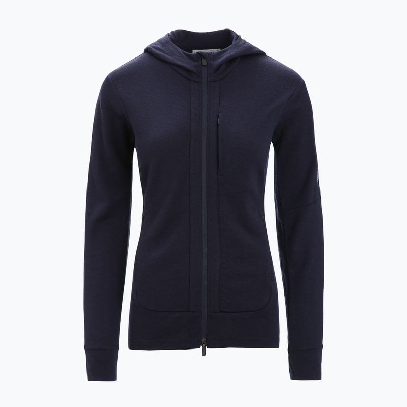 Icebreaker dámska trekingová bunda Quantum III LS Zip Hood navy blue 0A59JW 6