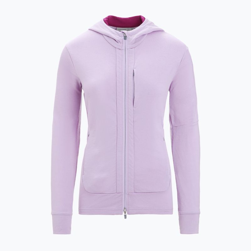 Icebreaker dámska trekingová bunda Quantum III LS Zip Hood purple 0A59JW 8