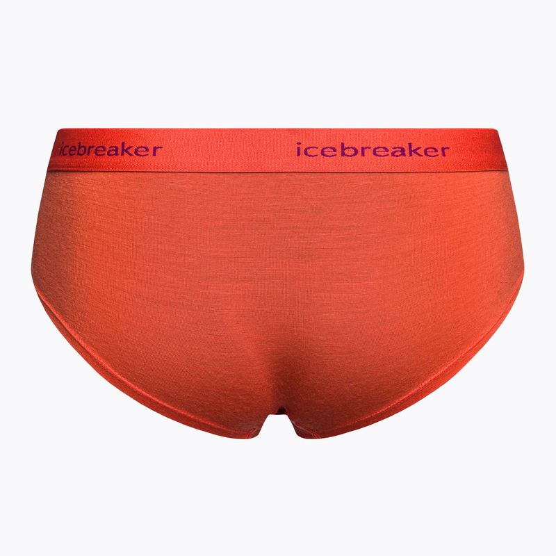 Dámske termo boxerky Icebreaker Sprite Hot red 103023 2