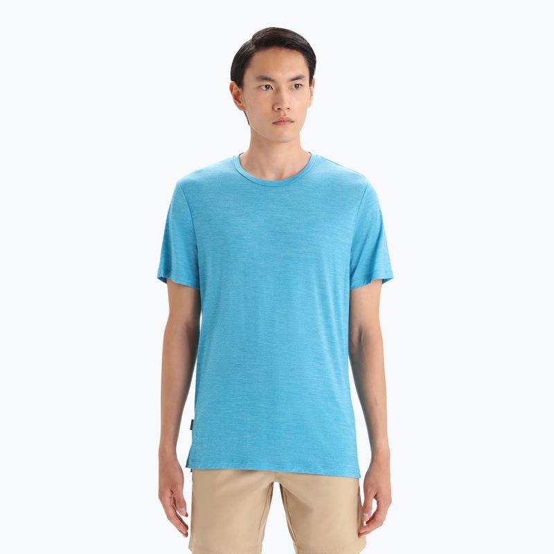 Pánske trekingové tričko Icebreaker Sphere II SS modré 0A56C6