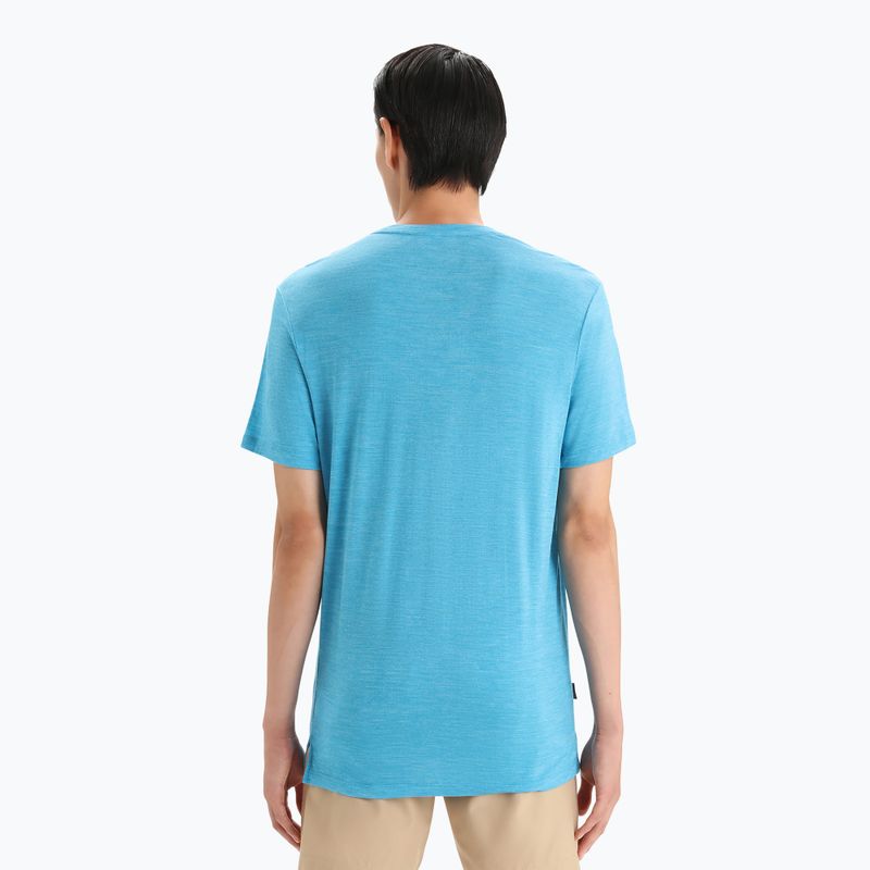 Pánske trekingové tričko Icebreaker Sphere II SS modré 0A56C6 3