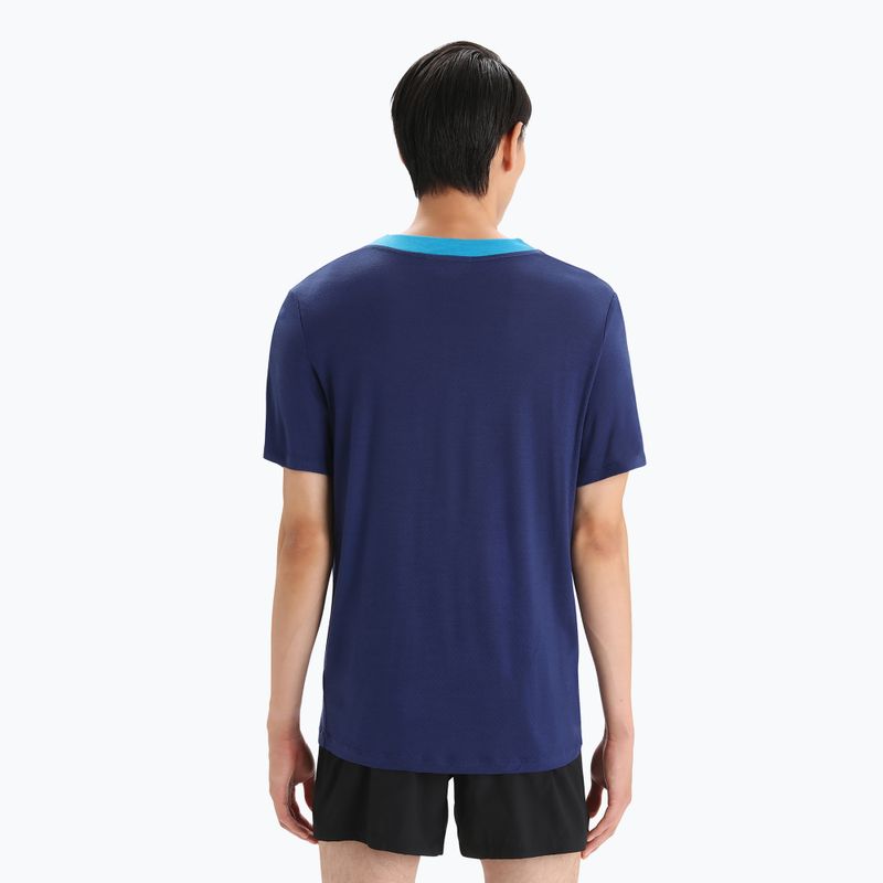 Icebreaker pánske termo tričko Zoneknit blue IB0A56P47841 3