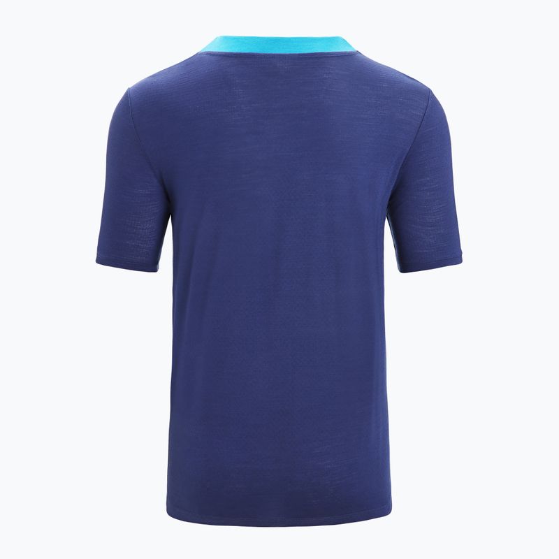 Icebreaker pánske termo tričko Zoneknit blue IB0A56P47841 7