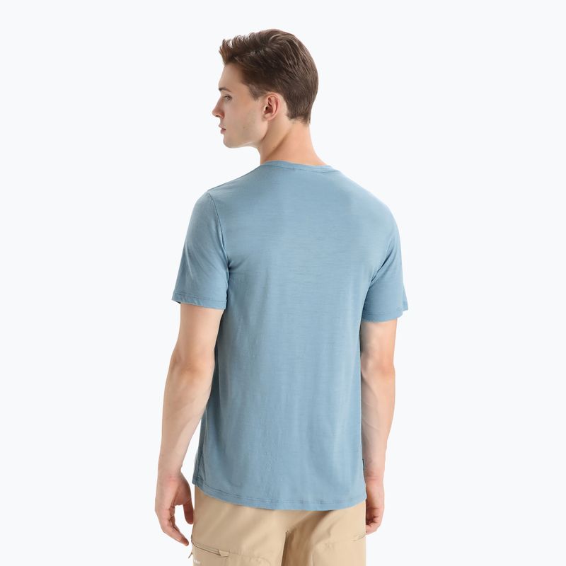 Pánske termo tričko Icebreaker Tech Lite II Polar Paddle blue IB0A56NA7301 3