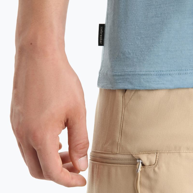 Pánske termo tričko Icebreaker Tech Lite II Polar Paddle blue IB0A56NA7301 5