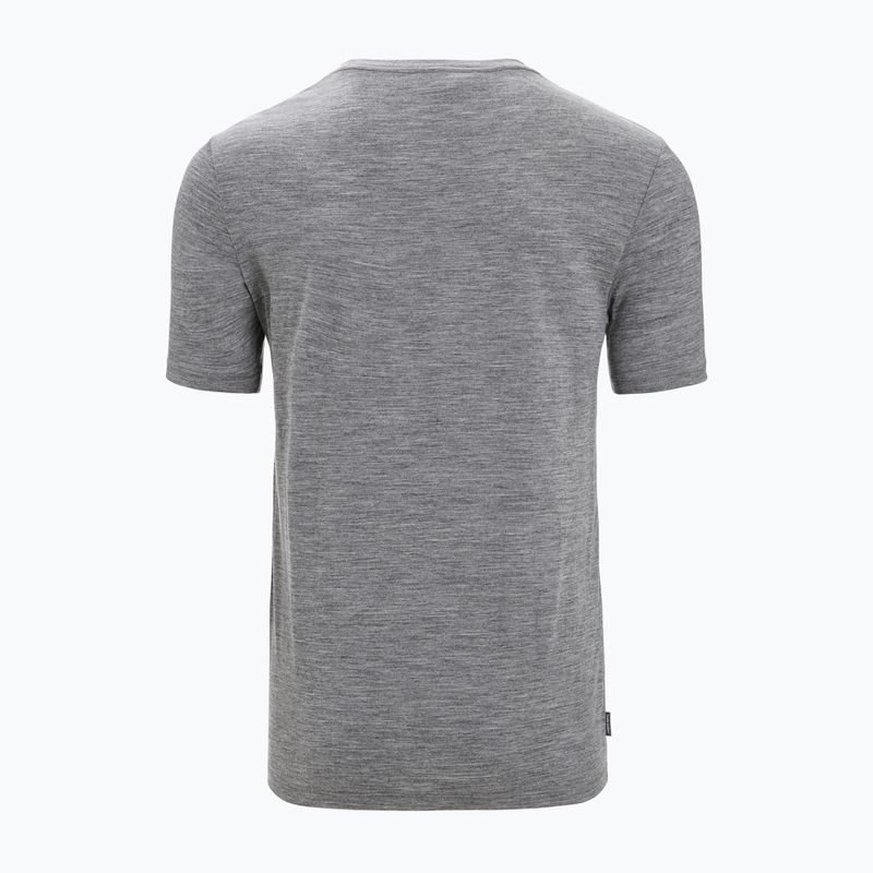 Pánske termo tričko Icebreaker Tech Lite II Nature Sprint sivé IB0A56NB0041 7