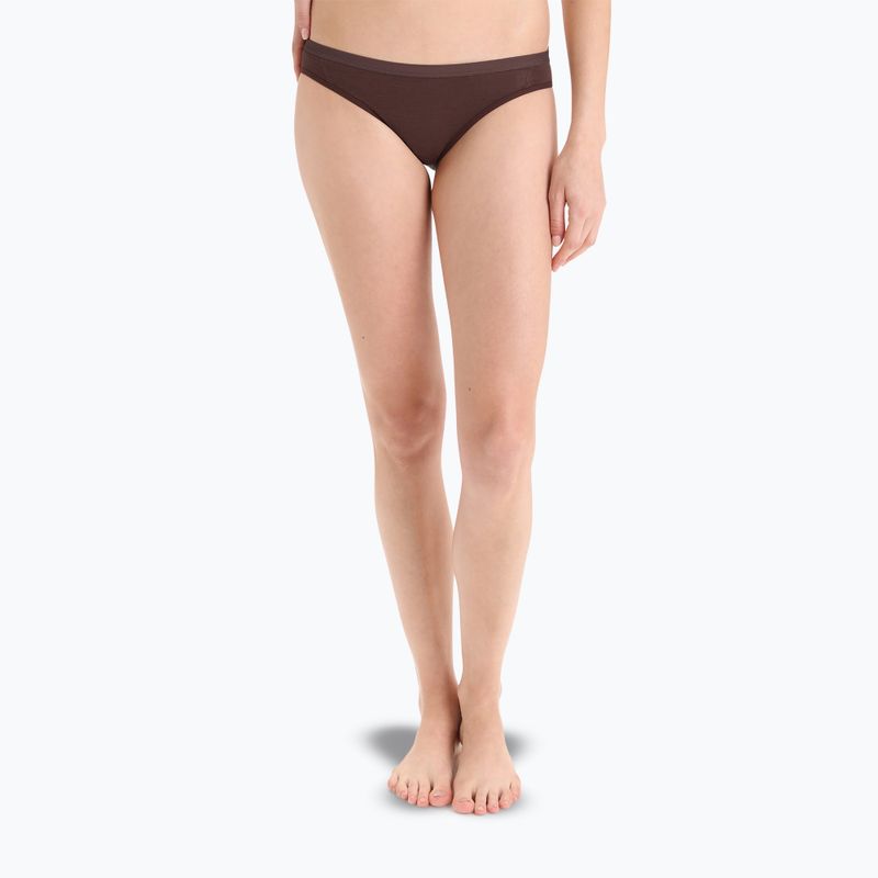 Dámske termo nohavičky Icebreaker Siren Bikini umber 3
