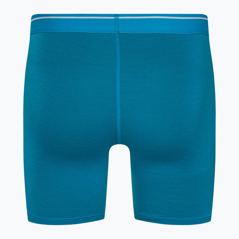 Pánske termo boxerky Icebreaker Anatomica Geo Blue 103029 2