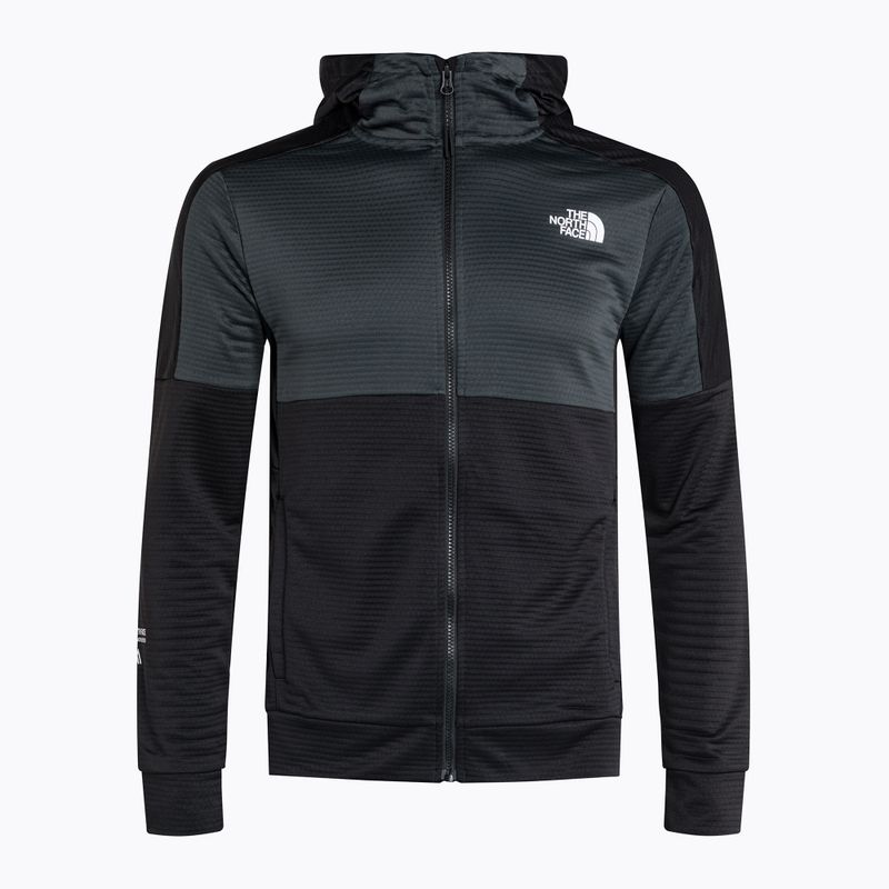 Pánska trekingová mikina The North Face Ma Full Zip Fleece čierna NFA823PKT1