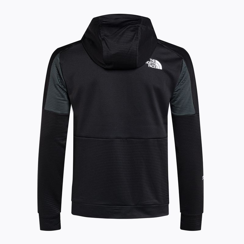 Pánska trekingová mikina The North Face Ma Full Zip Fleece čierna NFA823PKT1 2