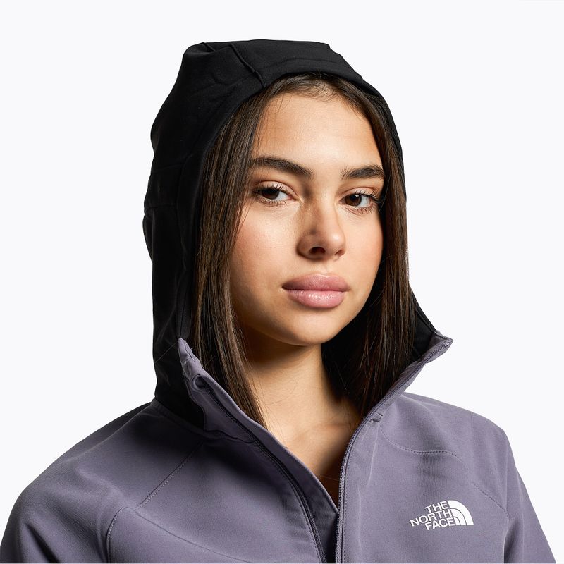 Dámska softshellová bunda The North Face AO Softshell Hoodie purple NF0A7ZE9IJU1 4