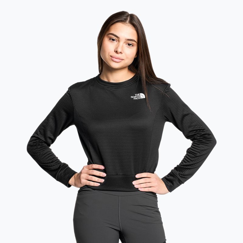 Dámska trekingová bunda The North Face Ma Crew Neck Fleece čierna NFA824QJK31