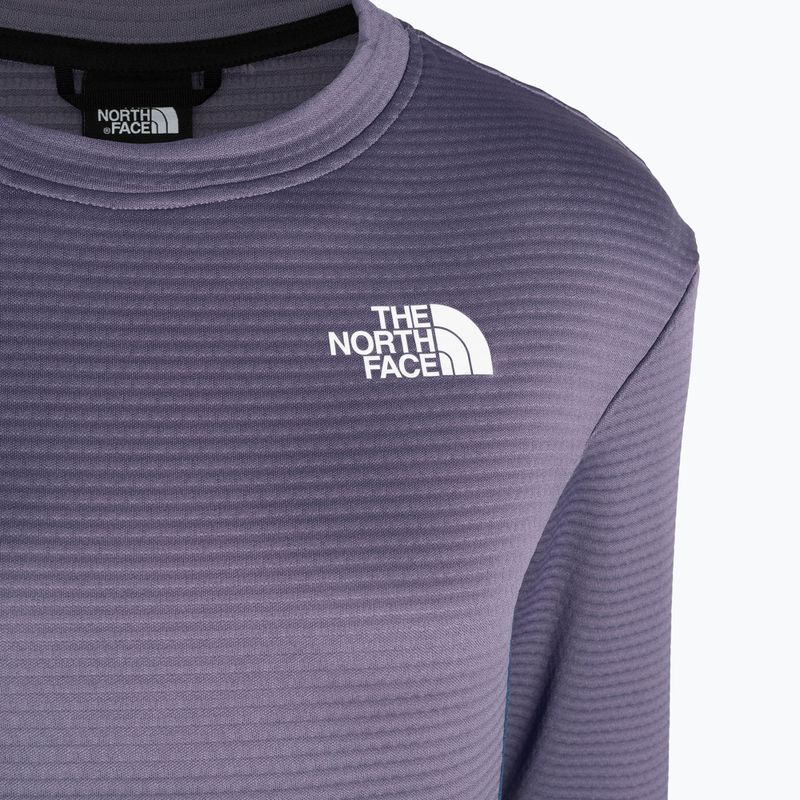 Dámska trekingová bunda The North Face Ma Crew Neck Fleece šedo-modrá NFA824QIJV1 3