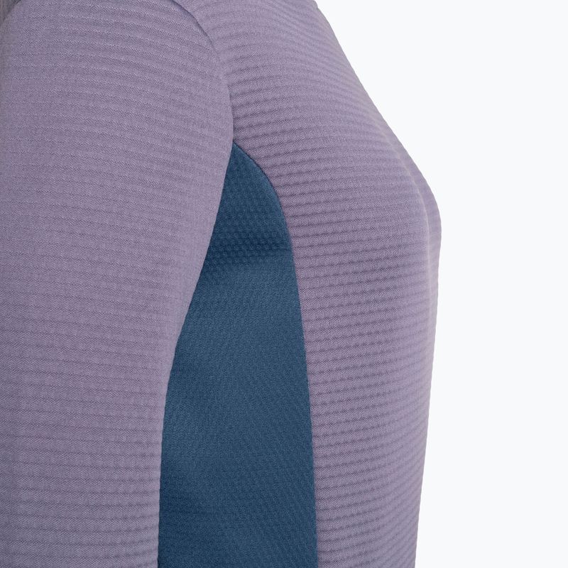 Dámska trekingová bunda The North Face Ma Crew Neck Fleece šedo-modrá NFA824QIJV1 5