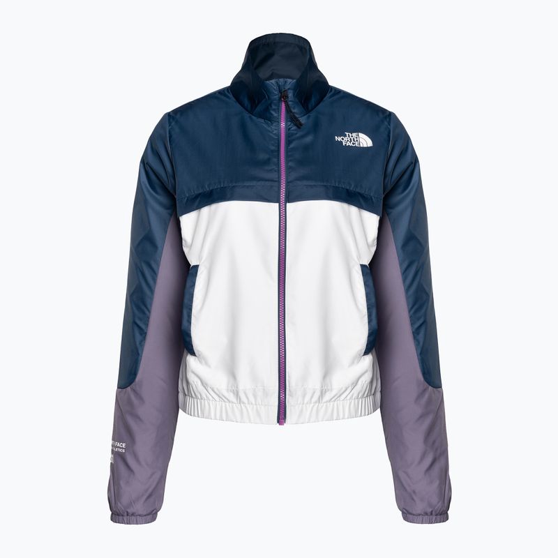Dámska vetrovka The North Face MA Wind Full Zip white-purple-blue NF0A825DIKC1