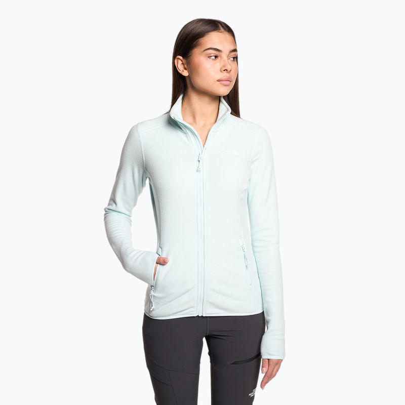 Dámska fleecová mikina The North Face 100 Glacier FZ blue NF0A5IHOLV51