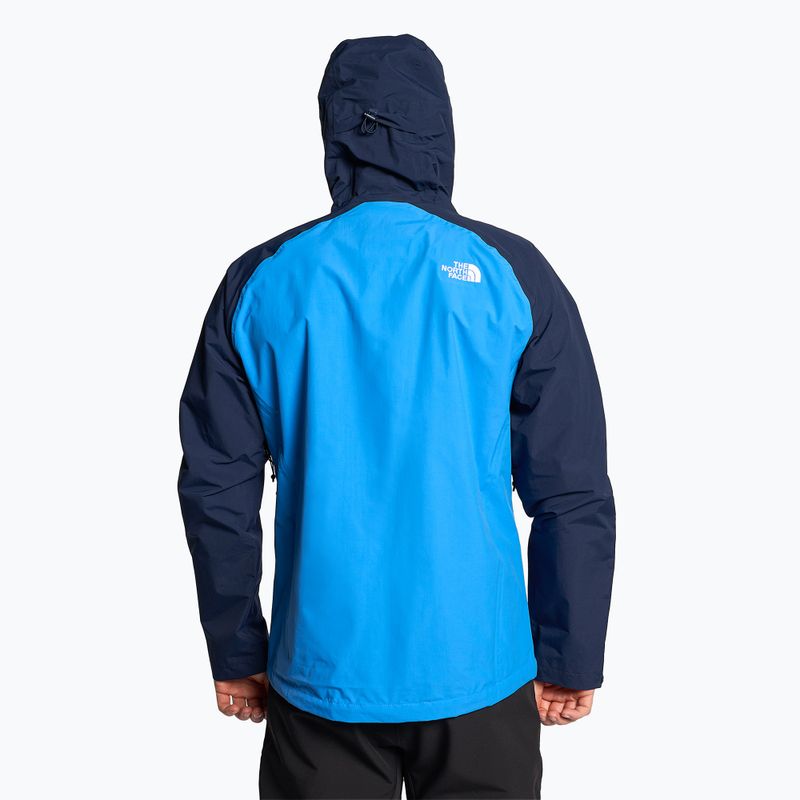 Pánska bunda do dažďa The North Face Stratos navy blue and red NF00CMH9IM51 2