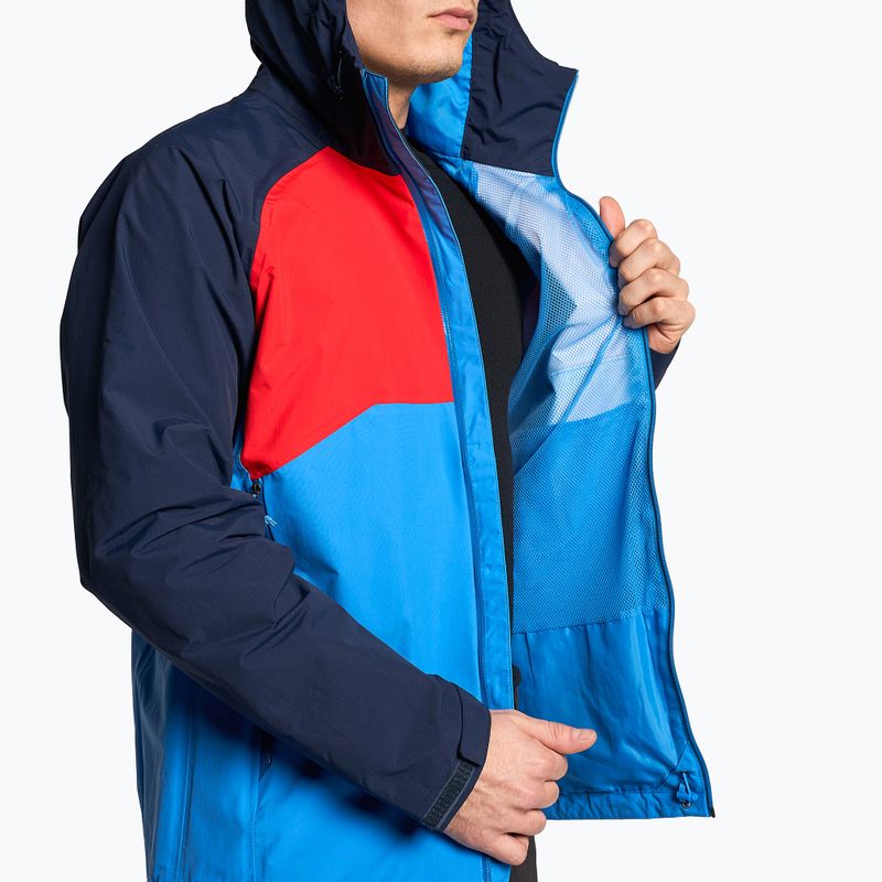 Pánska bunda do dažďa The North Face Stratos navy blue and red NF00CMH9IM51 5