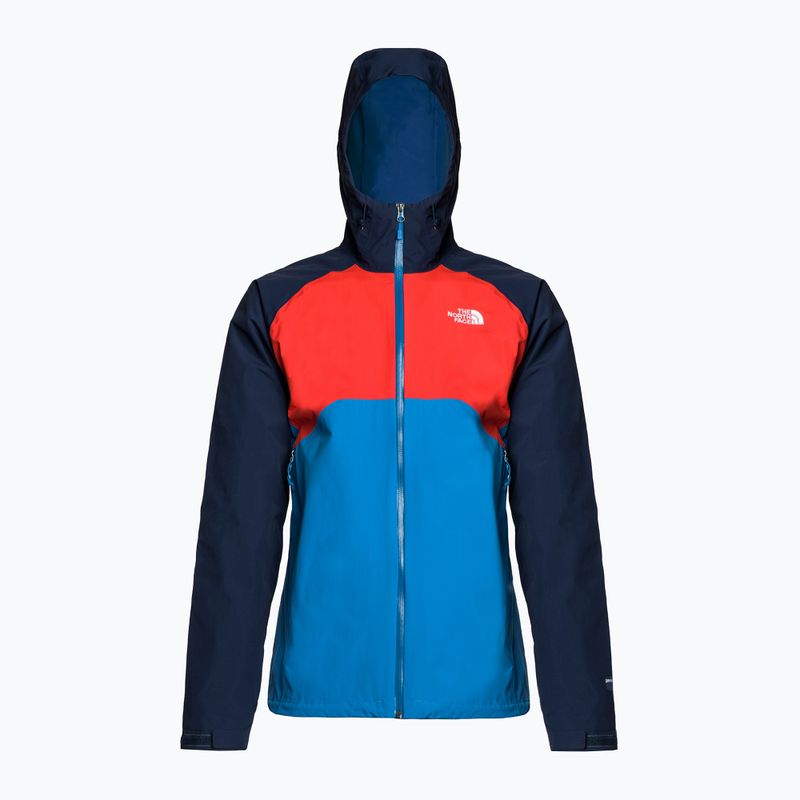 Pánska bunda do dažďa The North Face Stratos navy blue and red NF00CMH9IM51 7