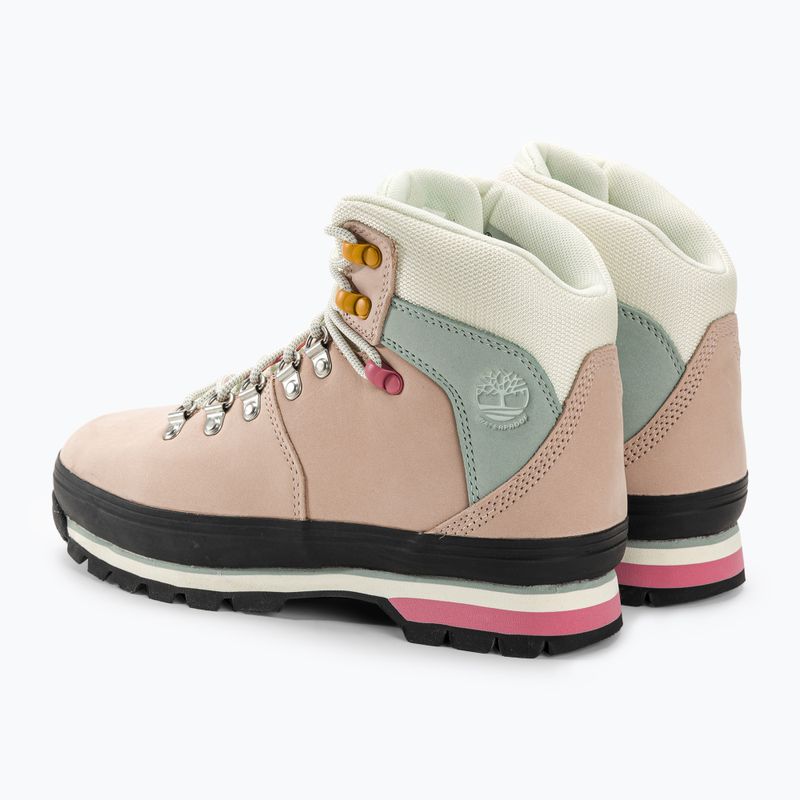 Dámske trekové topánky Timberland Euro Hiker F/L Wp Boot light beige nubuk 3