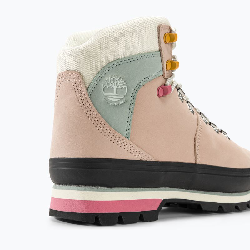Dámske trekové topánky Timberland Euro Hiker F/L Wp Boot light beige nubuk 9