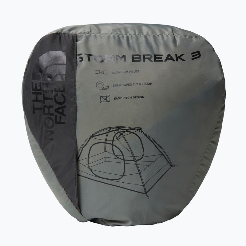 Kempingový stan Stormbreak pre 3 osoby agáve green/asfalt grey 10