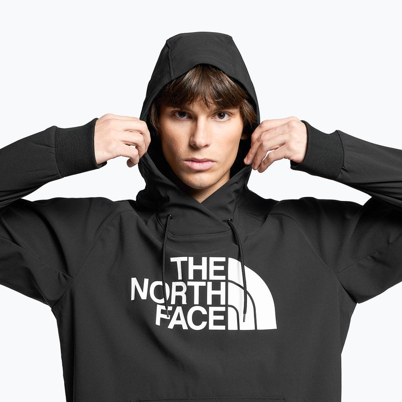 Pánska mikina The North Face Tekno Logo Hoodie black/white 5