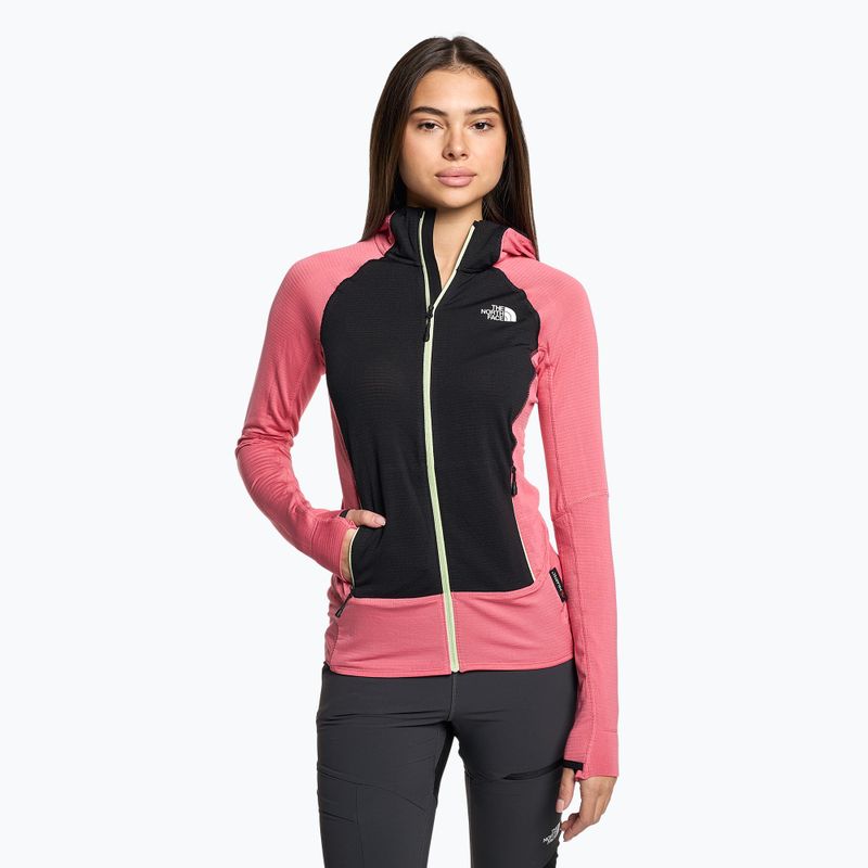 Dámska fleecová mikina The North Face Bolt Polartec Hoodie black and pink NF0A825JWV51