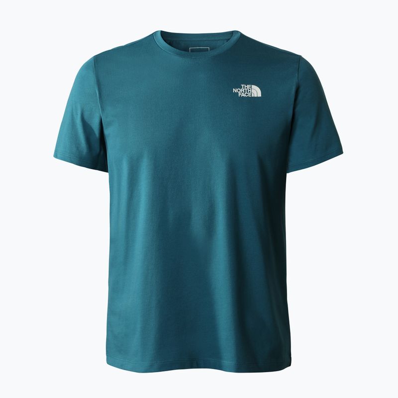 Pánske trekingové tričko The North Face Foundation Graphic blue NF0A55EFEFS1