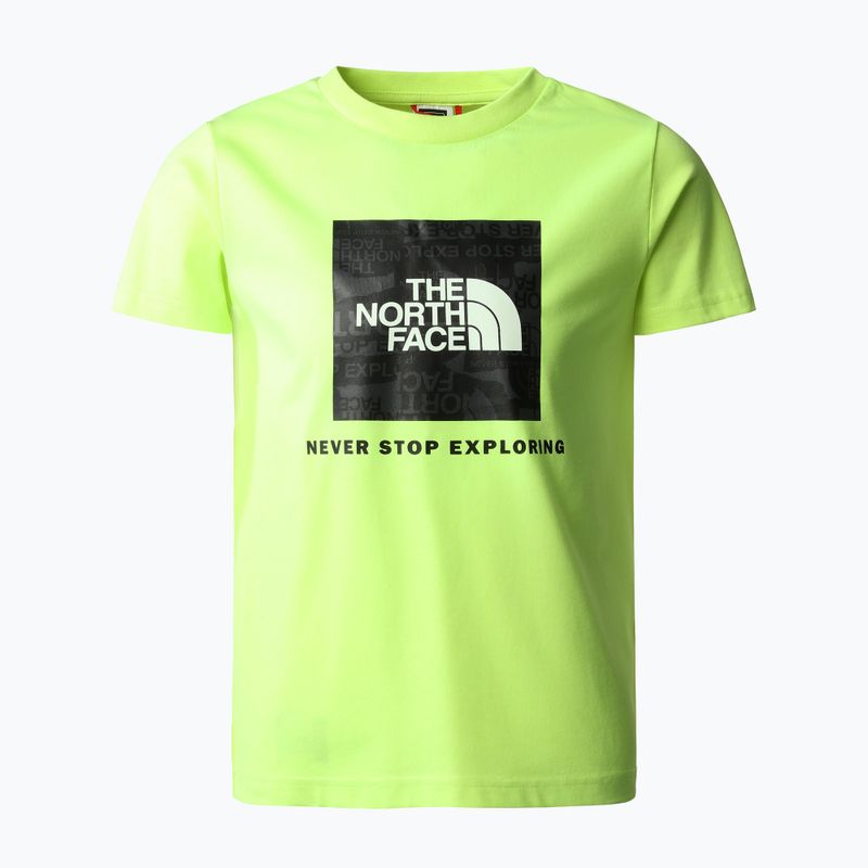 Detské trekingové tričko The North Face S/S Redbox žlté NFA82E98NT1