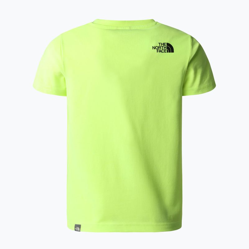 Detské trekingové tričko The North Face S/S Redbox žlté NFA82E98NT1 2