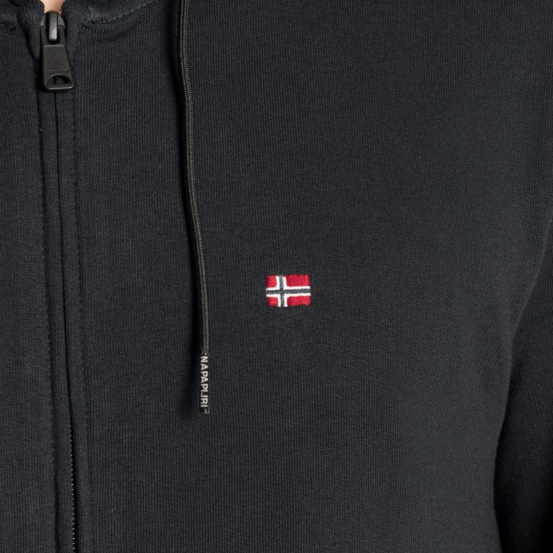Pánska mikina Napapijri Balis Fzh Sum black 3
