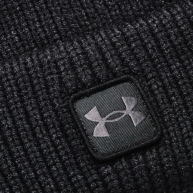 Under Armour pánska zimná čiapka Ua Halftime Ribbed black 1373092 5
