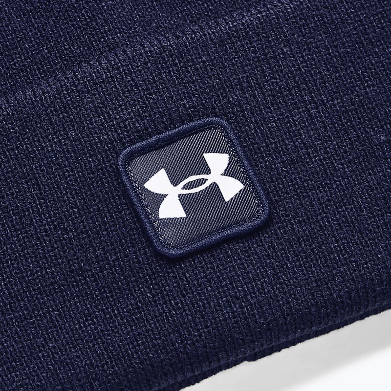 Zimná čiapka Under Armour Halftime Cuff midnight navy/white 2