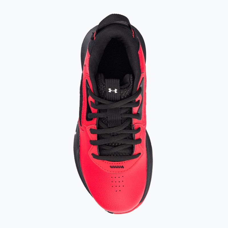 Under Armour GS Lockdown 6 detská basketbalová obuv červená 3025617 6