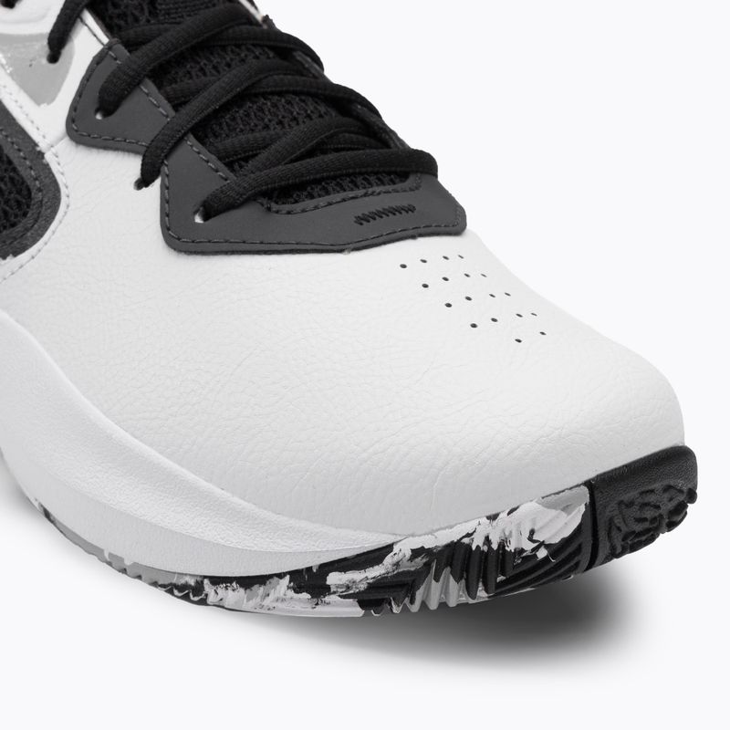 Pánska basketbalová obuv Under Armour Lockdown 6 bielo-šedá 325616-11 7