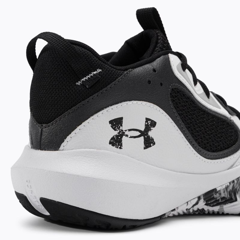 Pánska basketbalová obuv Under Armour Lockdown 6 bielo-šedá 325616-11 8