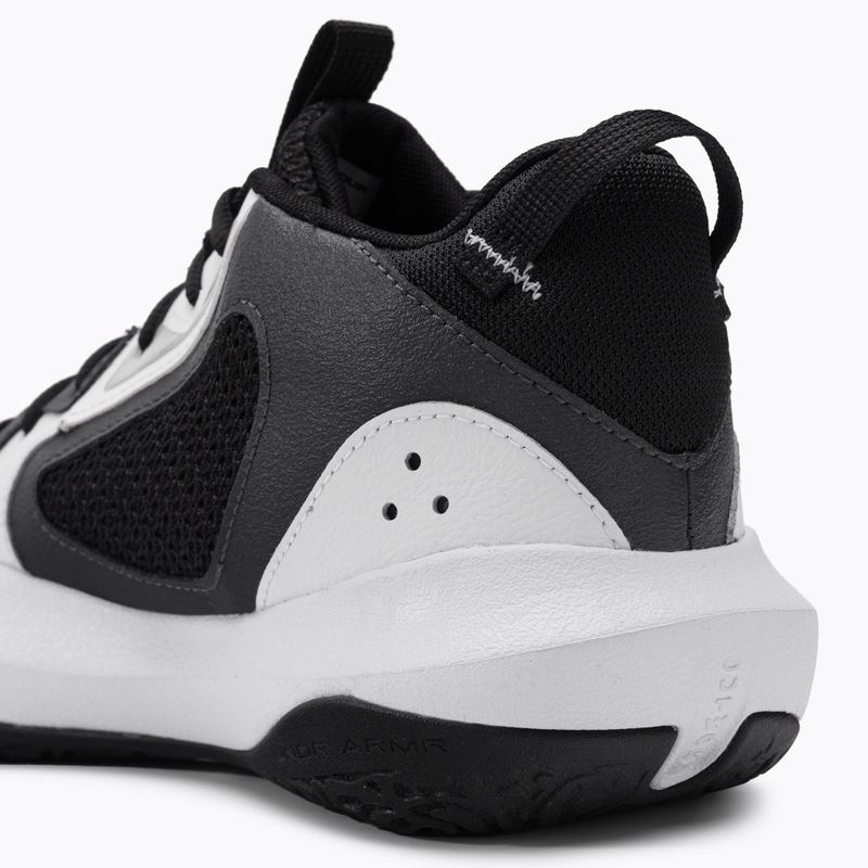 Pánska basketbalová obuv Under Armour Lockdown 6 bielo-šedá 325616-11 10