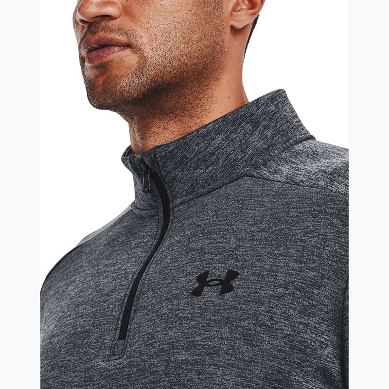 Pánska tréningová mikina Under Armour Armour Fleece 1/4 Zip pitch gray/black 4