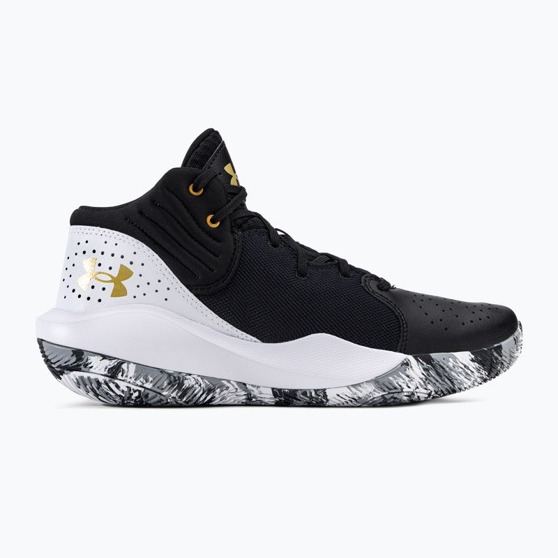 Pánska basketbalová obuv Under Armour čierno-biela Jet '21 32426-6 2