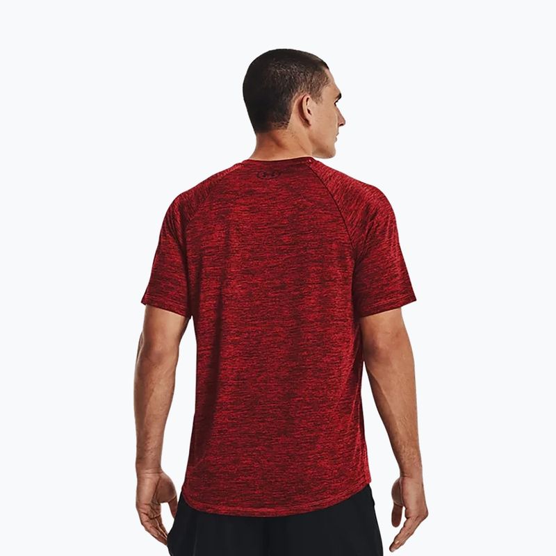 Under Armour pánske tréningové tričko UA Tech 2.0 SS Tee červená 1326413 4