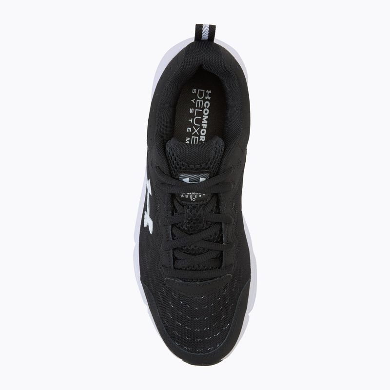 Pánska bežecká obuv Under Armour Charged Assert 10 black/black/white 5