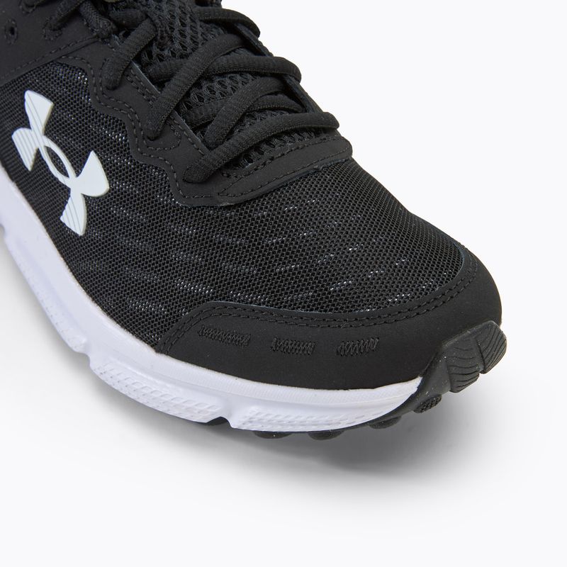 Pánska bežecká obuv Under Armour Charged Assert 10 black/black/white 7