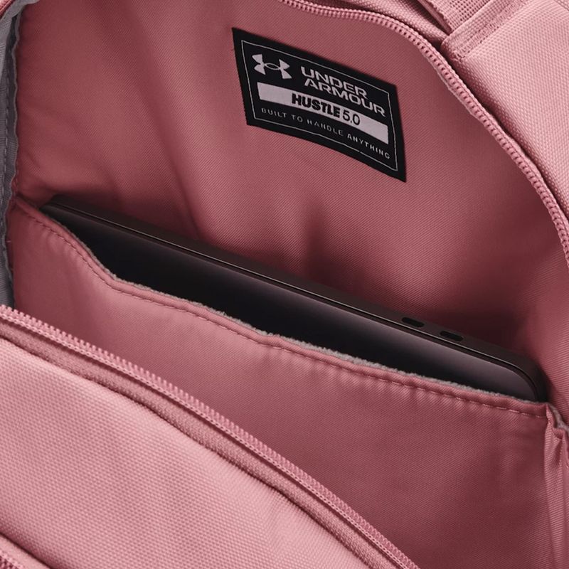 Under Armour Hustle 5.0 mestský batoh ružový 1361176-697 3