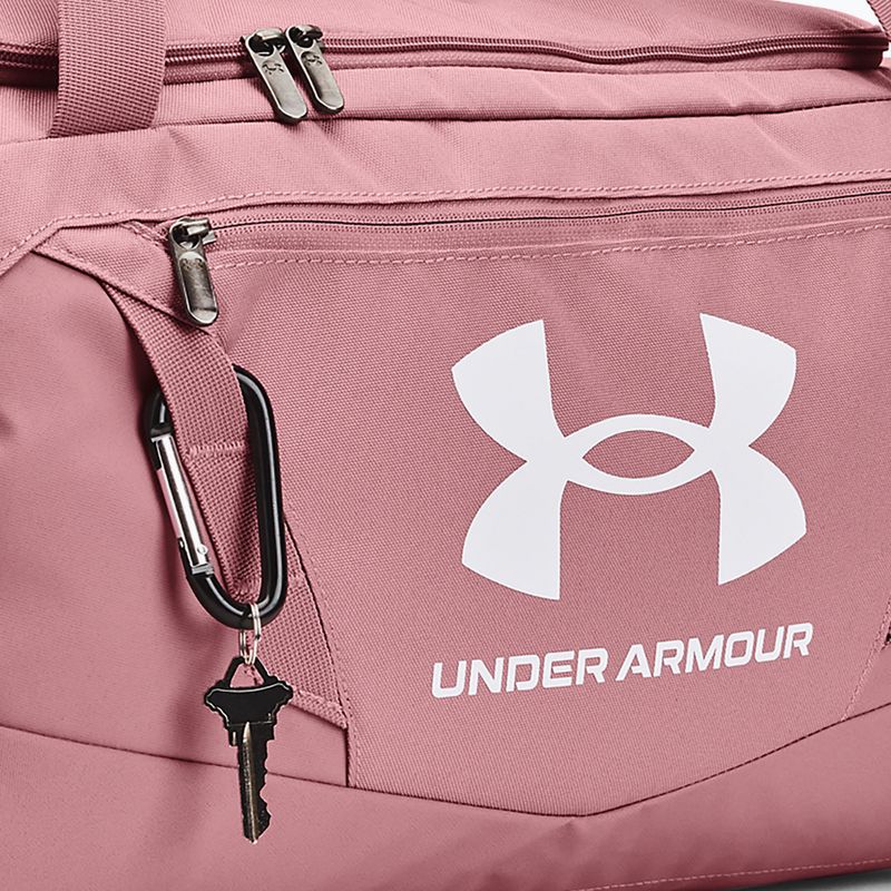 Cestovná taška Under Armour Undeniable 5.0 Duffle S 40 l pink elixir/white 3
