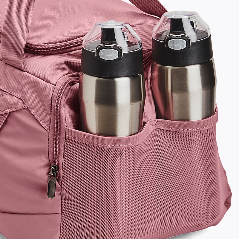 Cestovná taška Under Armour Undeniable 5.0 Duffle S 40 l pink elixir/white 5