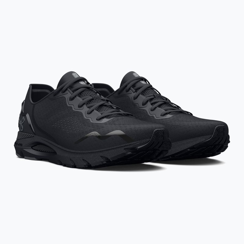 Dámska bežecká obuv Under Armour Hovr Sonic 6 black/black/metallic gun metal 10