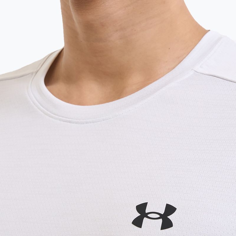 Pánske tréningové tričko Under Armour Tech Vent distant white/black 5